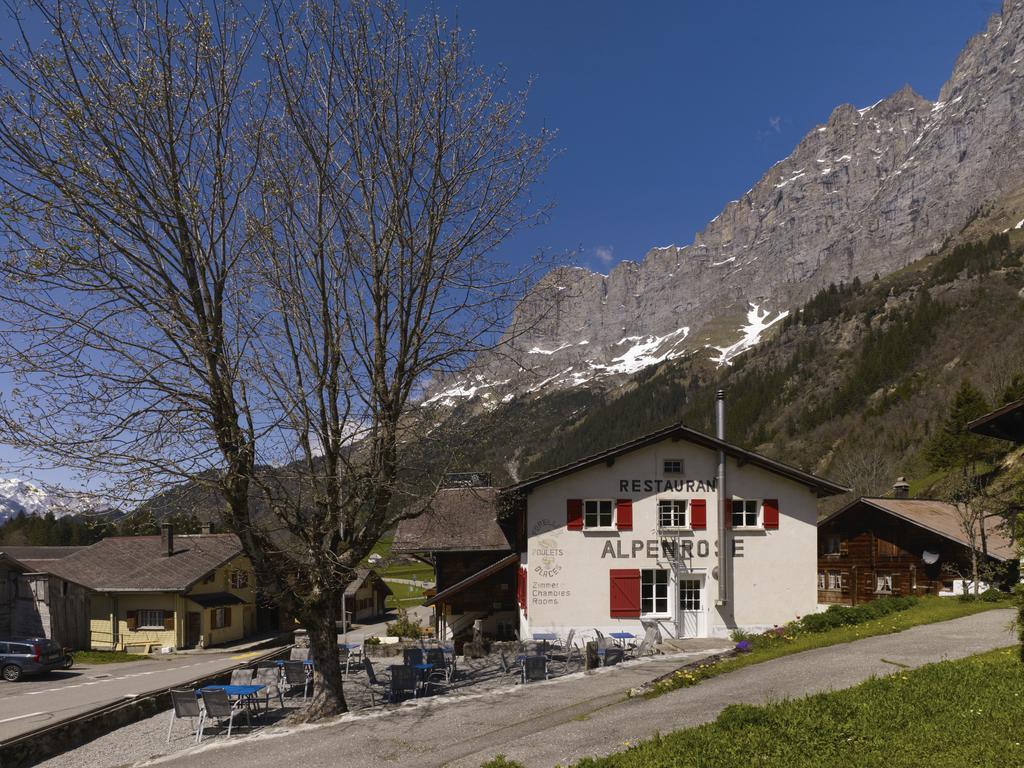 Alpenrose Gadmen - Gasthaus Exterior foto